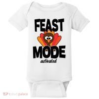 Fast Mode Activated Thanksgiving Baby Bodysuit thumb 0