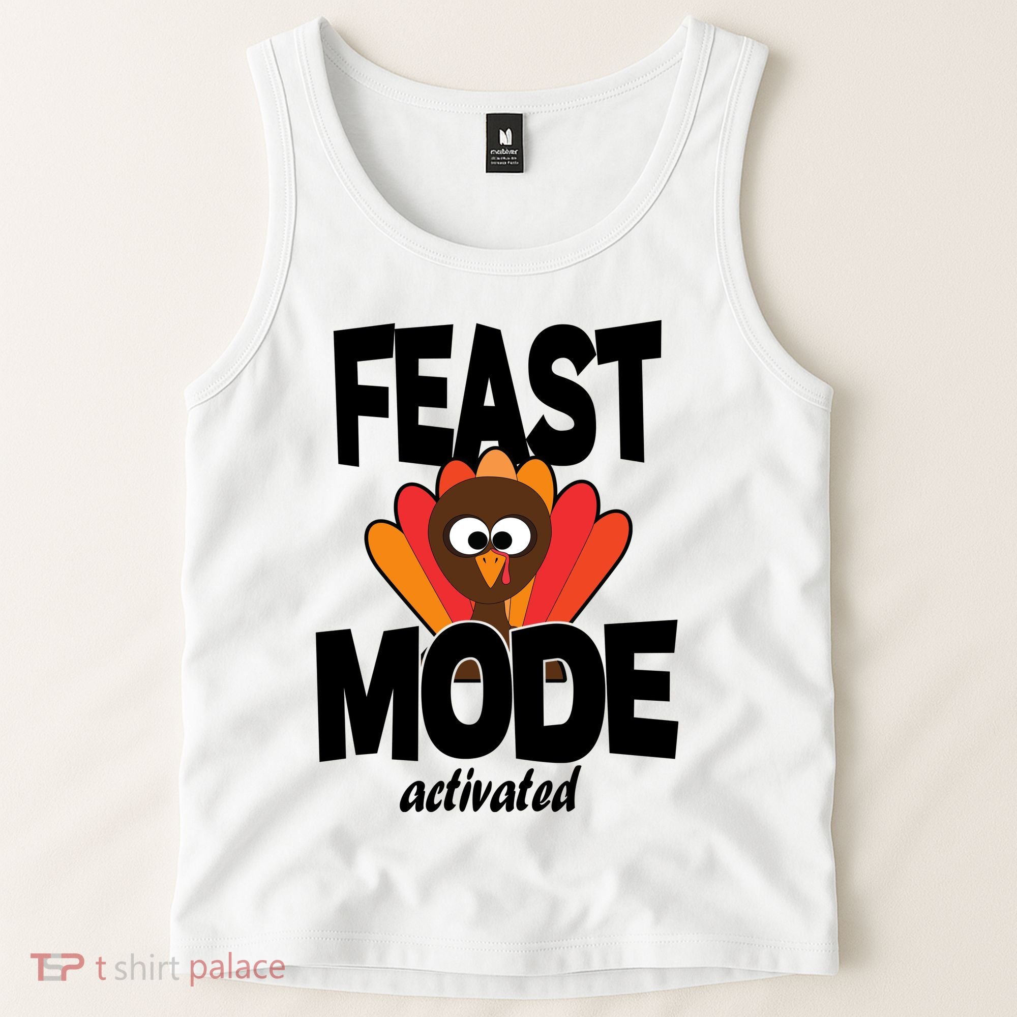 Fast Mode Activated Thanksgiving Tank Top