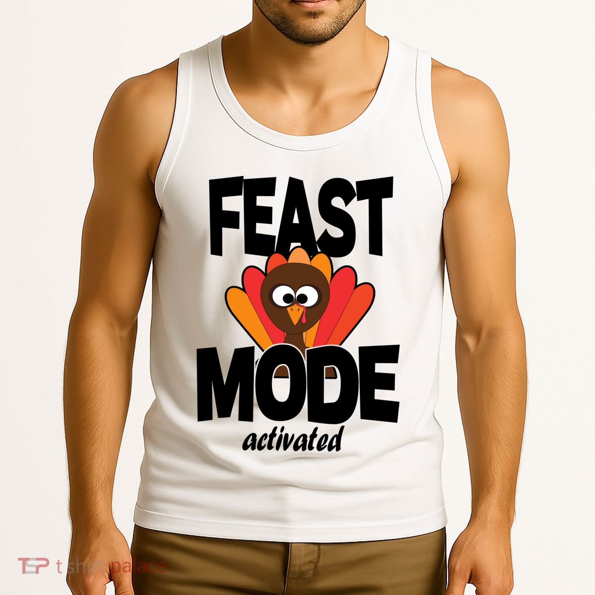 Fast Mode Activated Thanksgiving Tank Top
