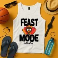 Fast Mode Activated Thanksgiving Tank Top thumb 4