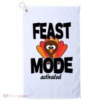 Fast Mode Activated Thanksgiving Golf Towel thumb 0