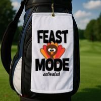 Fast Mode Activated Thanksgiving Golf Towel thumb 2