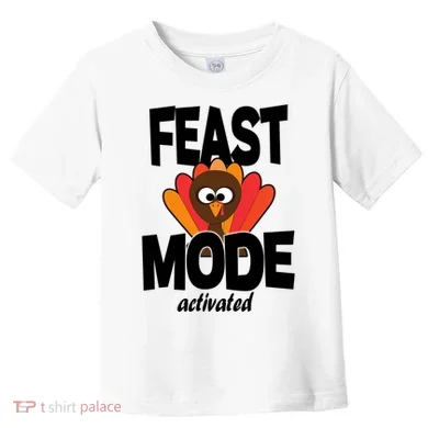 Fast Mode Activated Thanksgiving Toddler T-Shirt