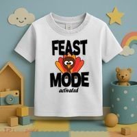Fast Mode Activated Thanksgiving Toddler T-Shirt thumb 3