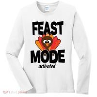 Fast Mode Activated Thanksgiving Women's Long Sleeve Shirt thumb 0