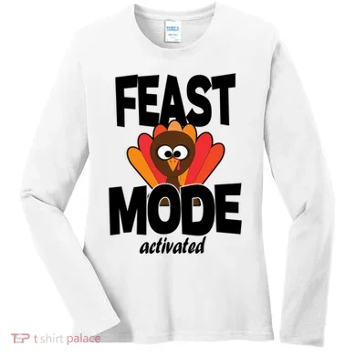 Fast Mode Activated Thanksgiving Women's Long Sleeve Shirt