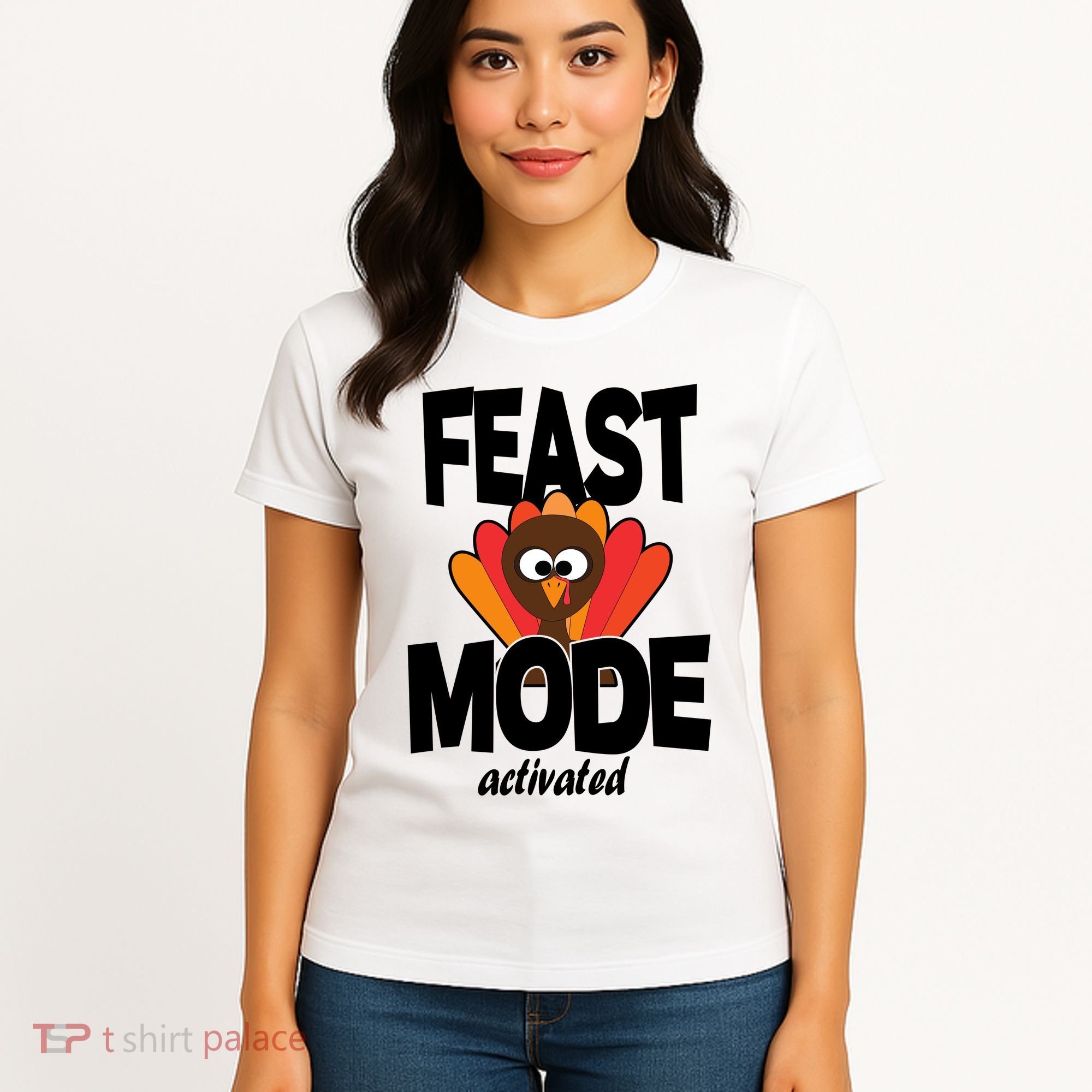 Fast Mode Activated Thanksgiving Women's T-Shirt