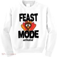 Fast Mode Activated Thanksgiving Kids Sweatshirt thumb 0