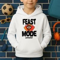 Fast Mode Activated Thanksgiving Kids Hoodie thumb 2