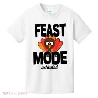Fast Mode Activated Thanksgiving Kids T-Shirt thumb 0