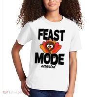 Fast Mode Activated Thanksgiving Kids T-Shirt thumb 2