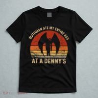 Funny Mothman Ate My Entire Ass Vintage Mothman Cryptid T-Shirt thumb 5