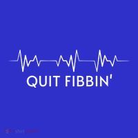 Funny Medical Atrial Fibrillation Funny Gift Nurse Quit Fibbin Gift Baby Bodysuit thumb 2