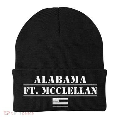 Fort Mcclellan Alabama Army Base Basic Training Anniston Al Beanie
