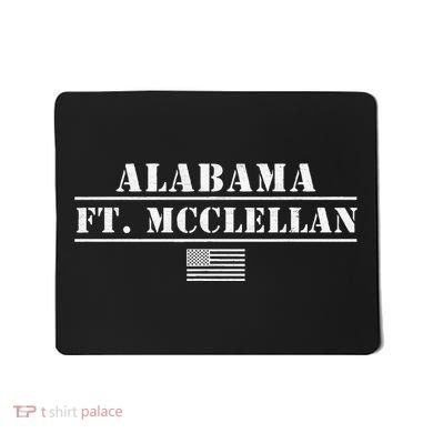Fort Mcclellan Alabama Army Base Basic Training Anniston Al Mousepad