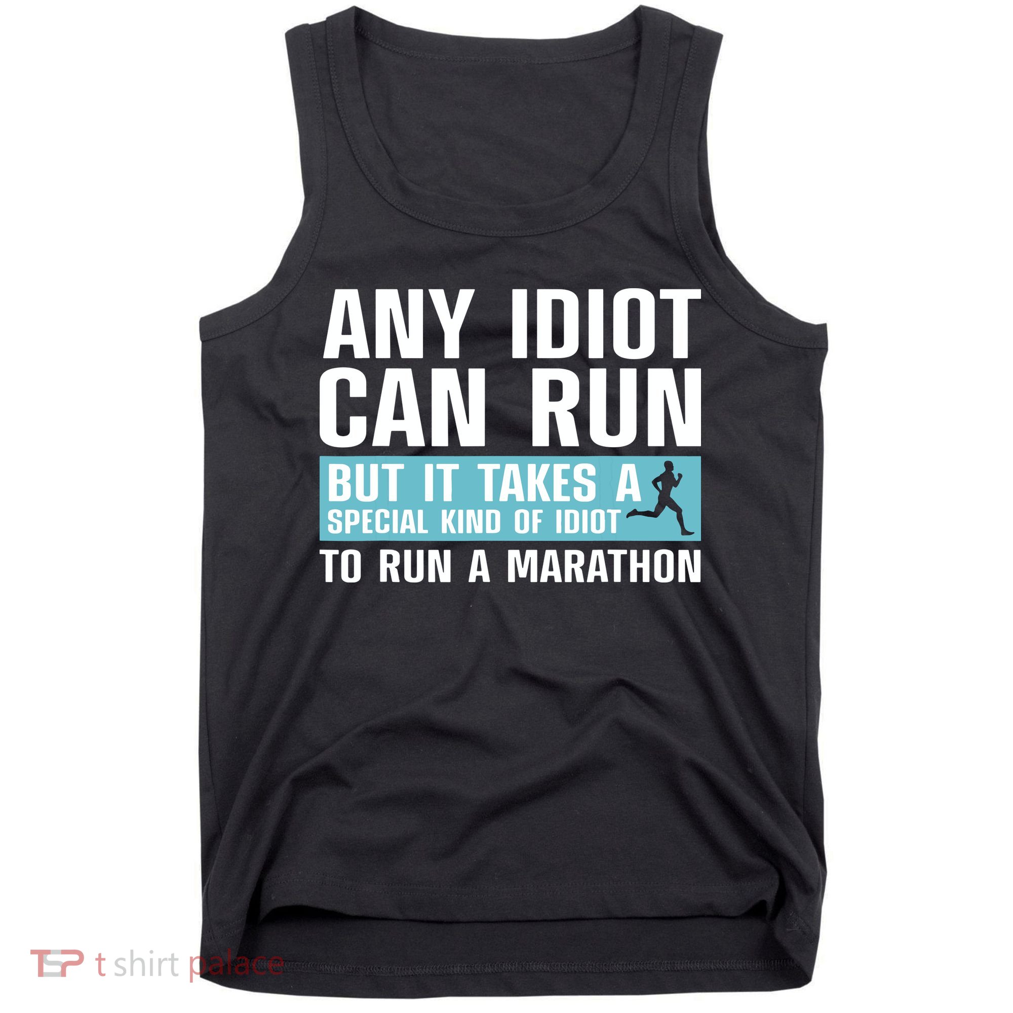 Funny Marathon Art For Men Women Marathoner Running Finisher Tank Top