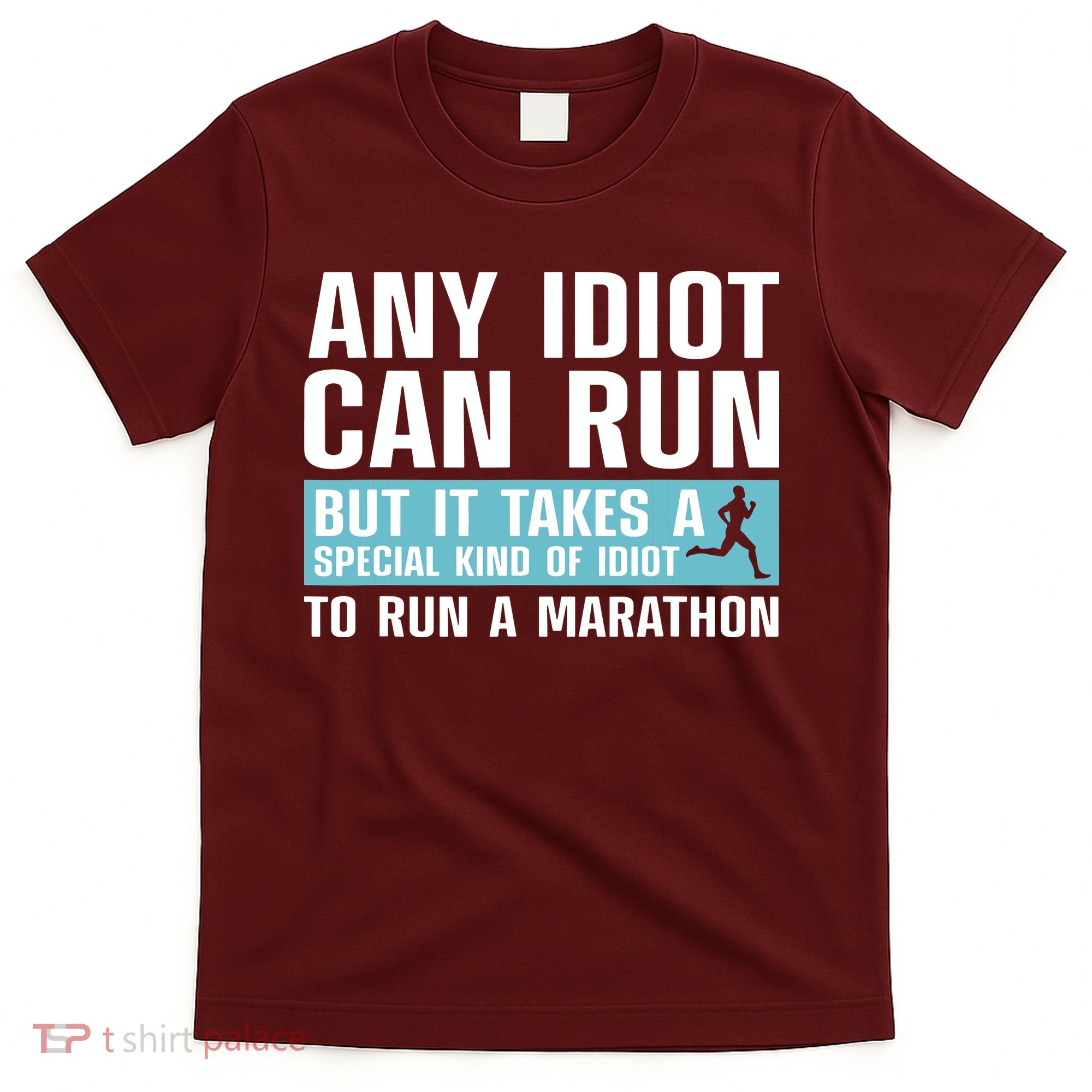 Funny Marathon Art For Men Women Marathoner Running Finisher T-Shirt