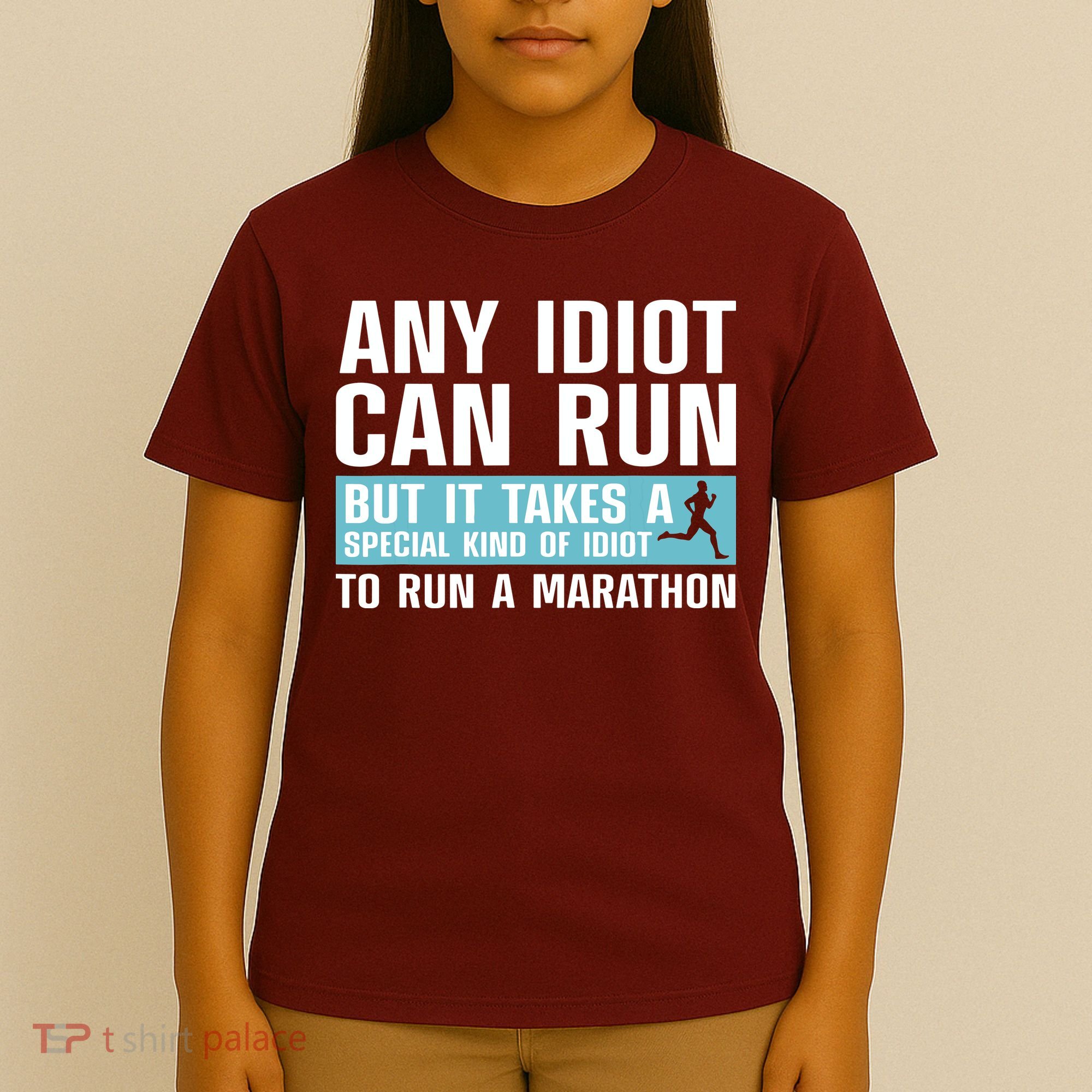 Funny Marathon Art For Men Women Marathoner Running Finisher T-Shirt