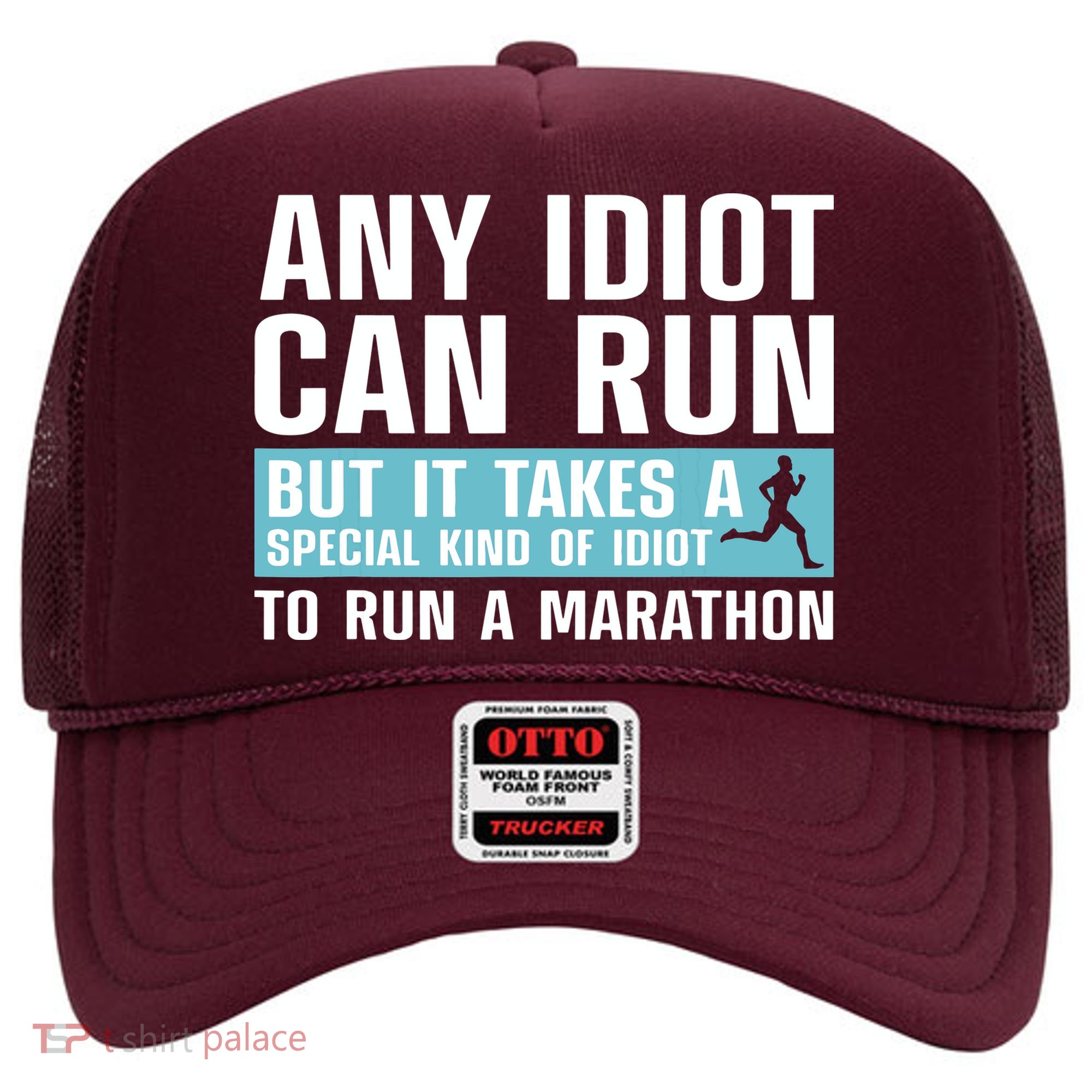 Funny Marathon Art For Men Women Marathoner Running Finisher Hat