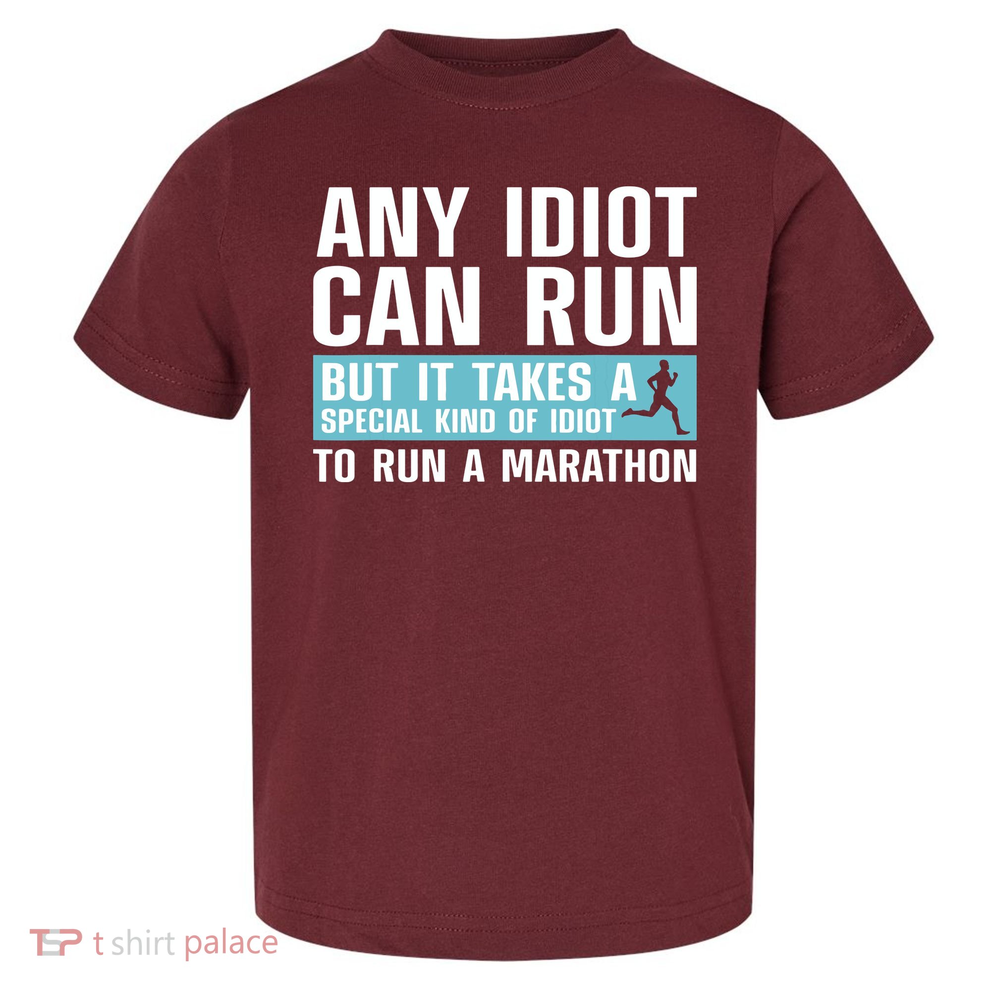 Funny Marathon Art For Men Women Marathoner Running Finisher Toddler T-Shirt
