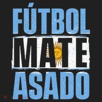 Futbol Mate Asado Argentina Soccer Lover Tumbler thumb 3
