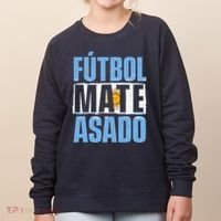 Futbol Mate Asado Argentina Soccer Lover Women's Sweatshirt thumb 0