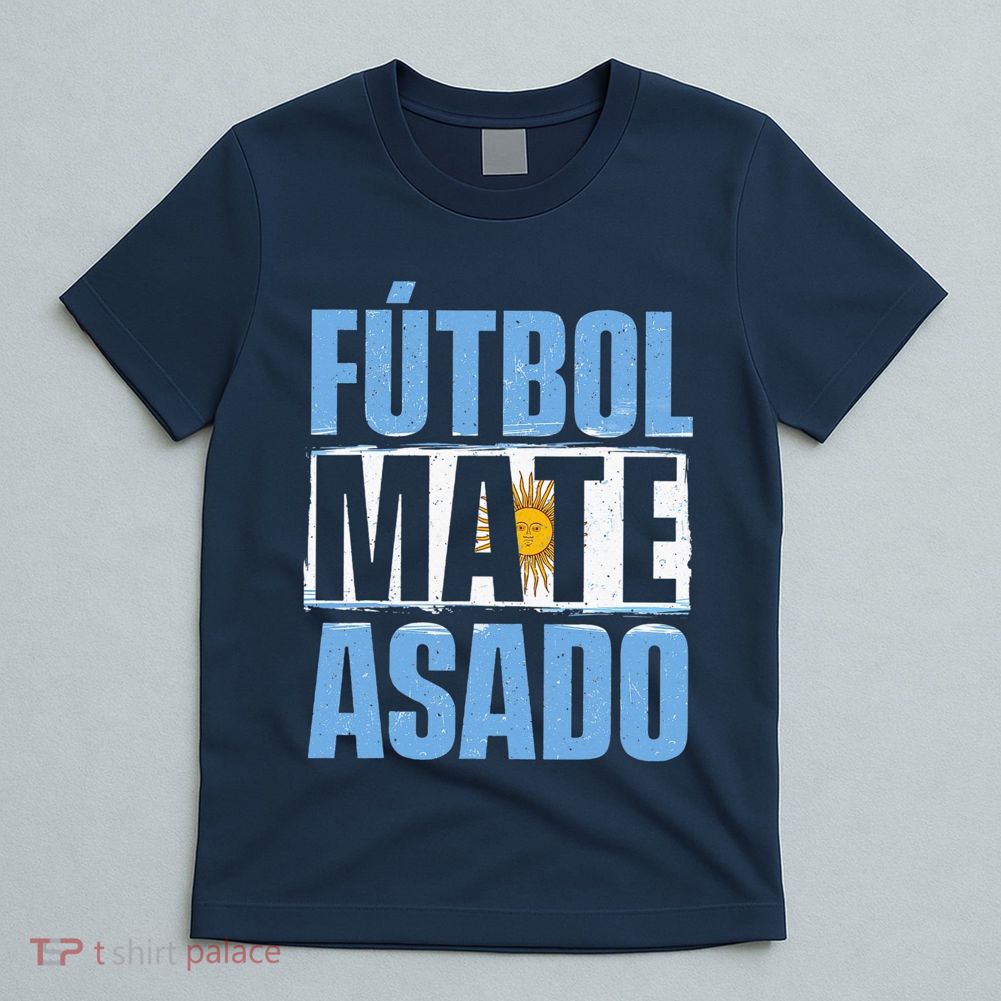Futbol Mate Asado Argentina Soccer Lover T-Shirt