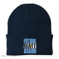 Futbol Mate Asado Argentina Soccer Lover Beanie thumb 0
