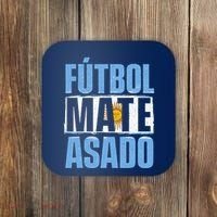 Futbol Mate Asado Argentina Soccer Lover Coaster thumb 0