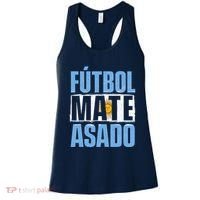 Futbol Mate Asado Argentina Soccer Lover Women's Tank Top thumb 0