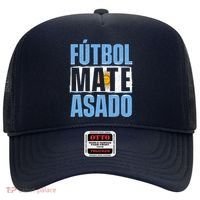 Futbol Mate Asado Argentina Soccer Lover Hat thumb 0