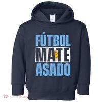 Futbol Mate Asado Argentina Soccer Lover Toddler Hoodie thumb 0