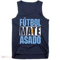 Futbol Mate Asado Argentina Soccer Lover Tank Top thumb 0