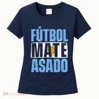 Futbol Mate Asado Argentina Soccer Lover Women's T-Shirt thumb 0