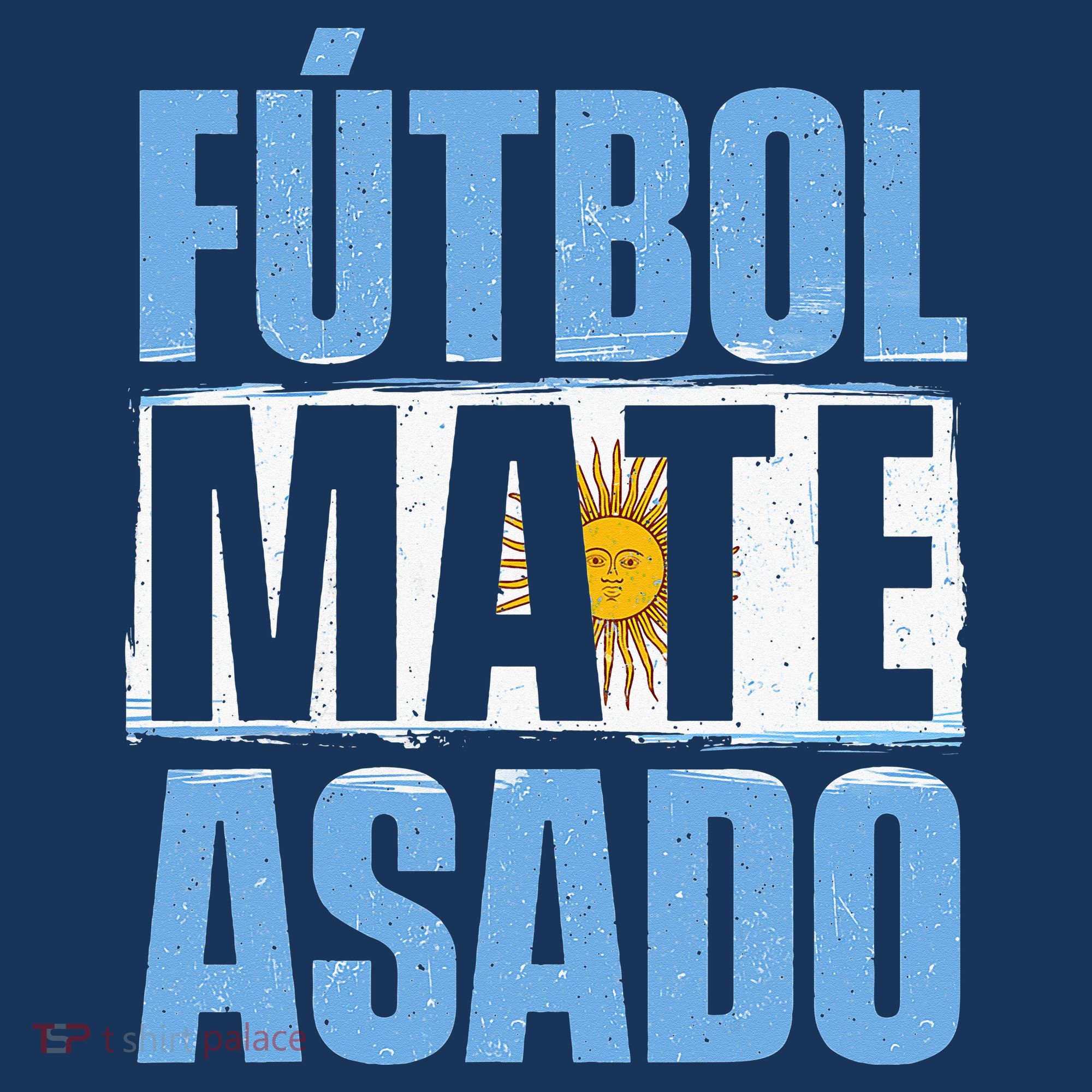Futbol Mate Asado Argentina Soccer Lover Women's T-Shirt