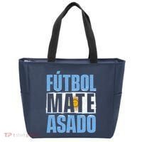Futbol Mate Asado Argentina Soccer Lover Tote Bag thumb 0