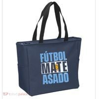Futbol Mate Asado Argentina Soccer Lover Tote Bag thumb 2