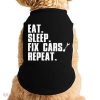 Funny Mechanic Auto Garage Automobile Car Lover Doggie Tank thumb 0