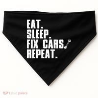 Funny Mechanic Auto Garage Automobile Car Lover USA-Made Doggie Bandana thumb 0