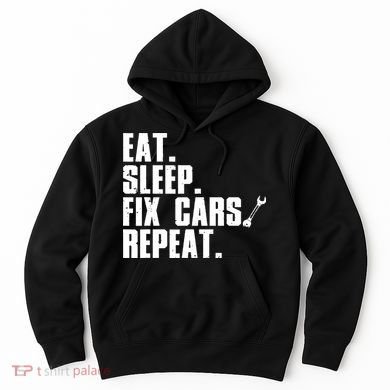 Funny Mechanic Auto Garage Automobile Car Lover Hoodie
