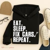 Funny Mechanic Auto Garage Automobile Car Lover Hoodie thumb 4