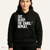 Funny Mechanic Auto Garage Automobile Car Lover Hoodie thumb 5