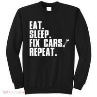 Funny Mechanic Auto Garage Automobile Car Lover Sweatshirt thumb 0
