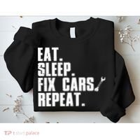 Funny Mechanic Auto Garage Automobile Car Lover Sweatshirt thumb 2
