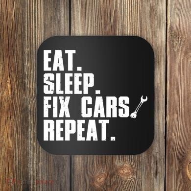 Funny Mechanic Auto Garage Automobile Car Lover Coaster