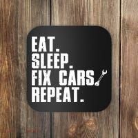 Funny Mechanic Auto Garage Automobile Car Lover Coaster thumb 0