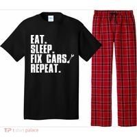 Funny Mechanic Auto Garage Automobile Car Lover Pajama Set thumb 0