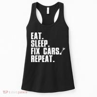 Funny Mechanic Auto Garage Automobile Car Lover Women's Tank Top thumb 0