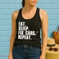 Funny Mechanic Auto Garage Automobile Car Lover Women's Tank Top thumb 2