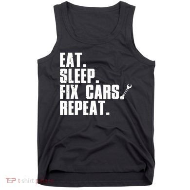 Funny Mechanic Auto Garage Automobile Car Lover Tank Top